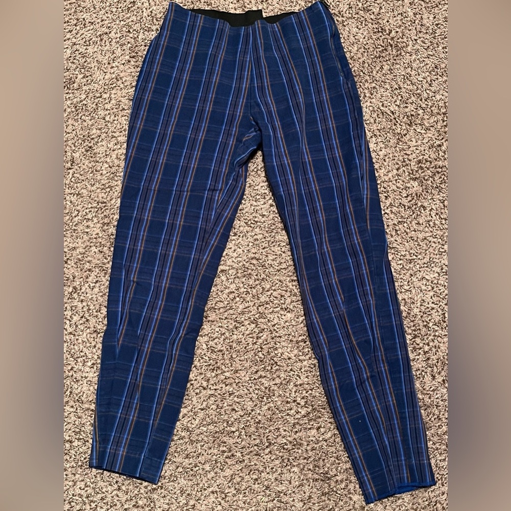 A new day blue striped pants